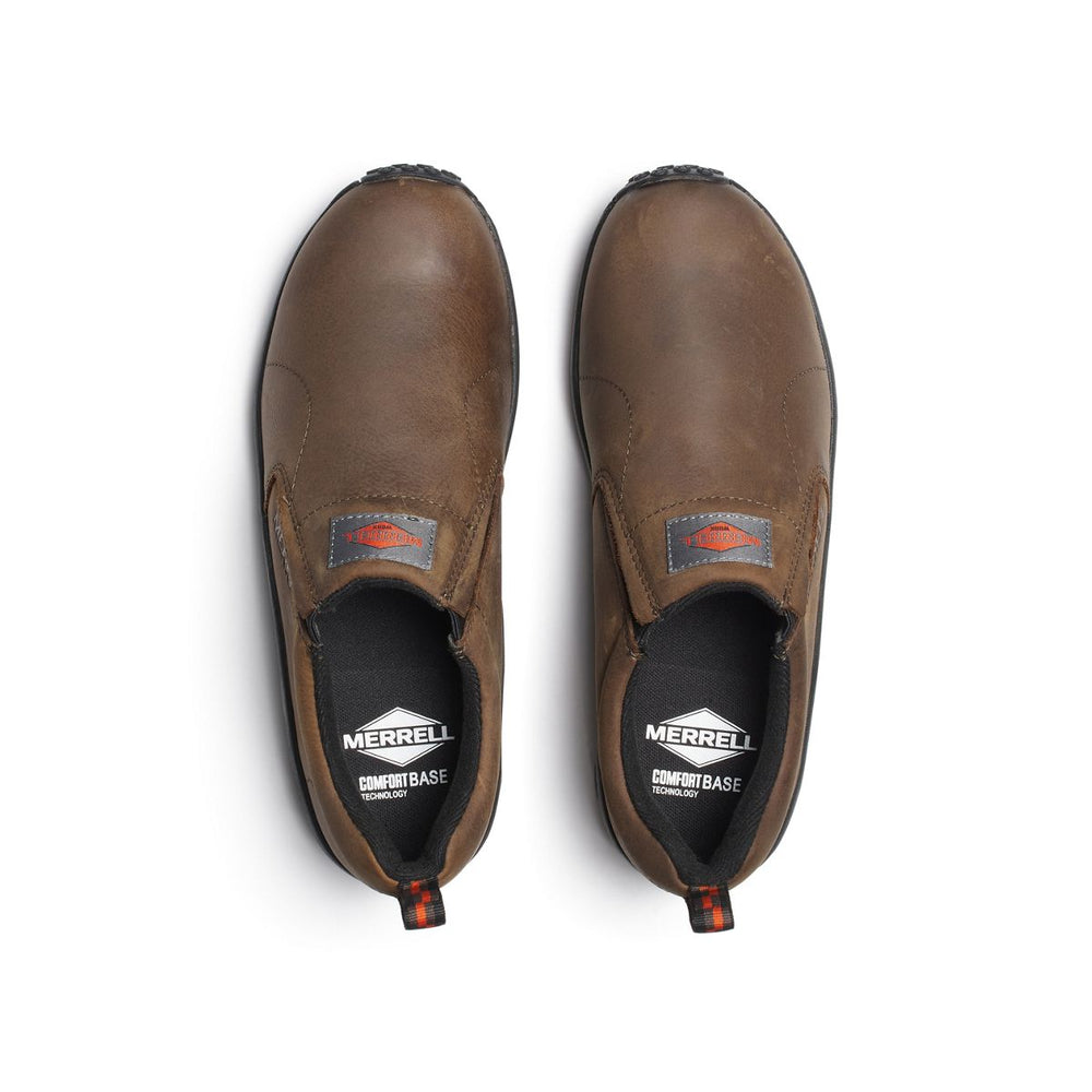 Men Jungle Moc Leather SR Work Shoe Wide Width| Merrell US