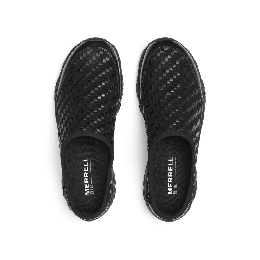 Unisex Moab 2 Slide Leather Woven 1TRL Casual Slip Ons