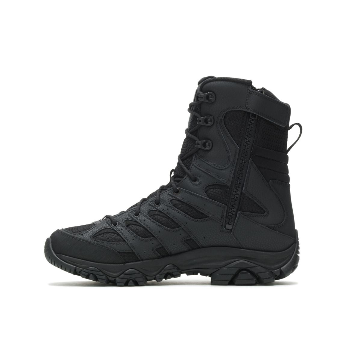 Men Moab 3 8" Tactical Zip Waterproof Wide Width - Boots
