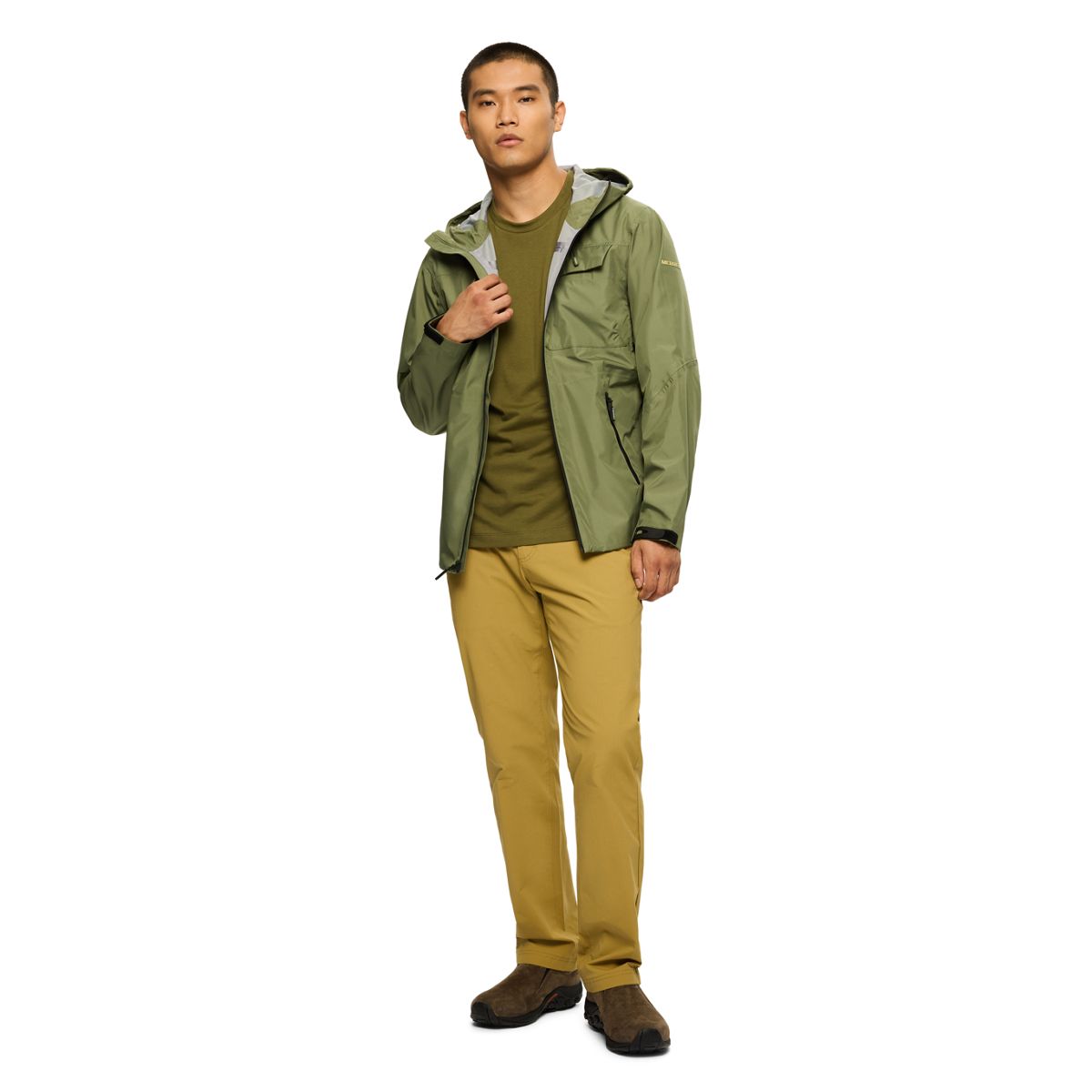 Men Rain Shell Jacket