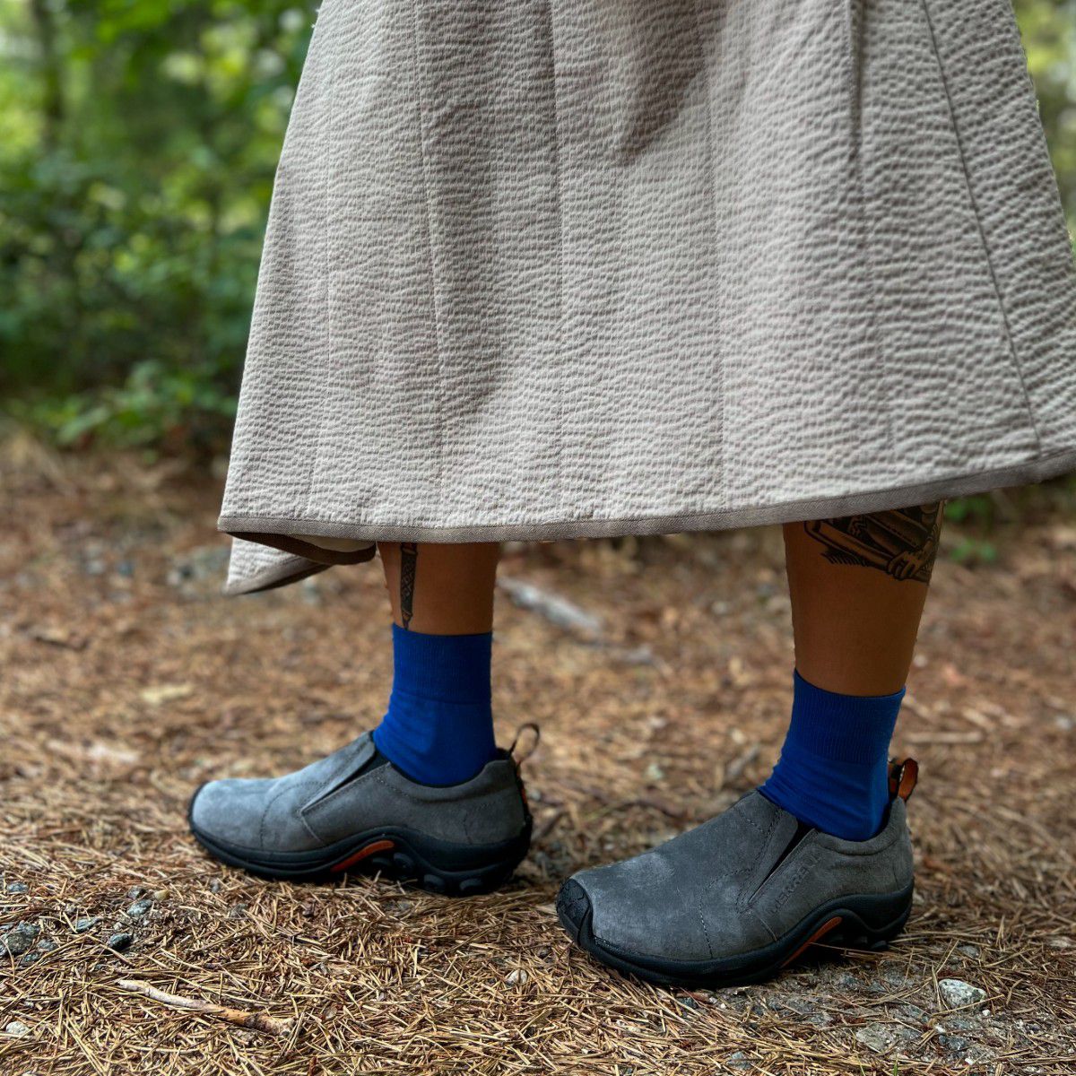 Womens Jungle Moc Wide Width - Slip Ons